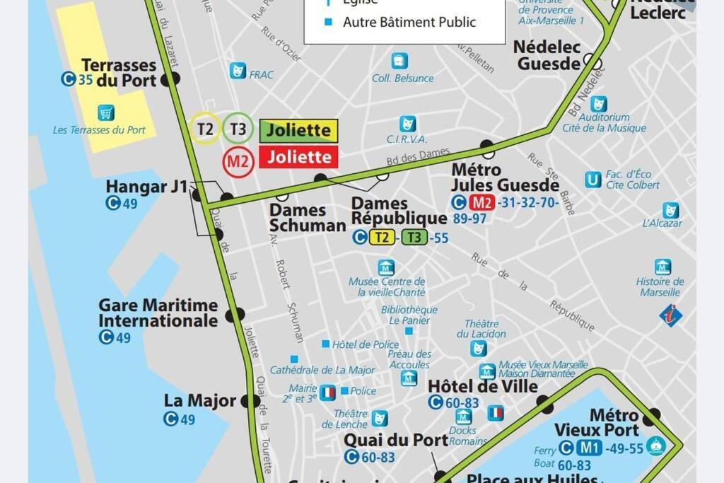 A 10 Minutes De La Plage, Charmant Studio De 25 M² 马赛 外观 照片